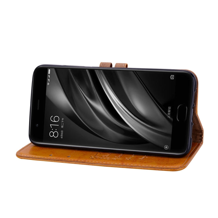 Business Style Oil Wax Texture Horizontal Flip Leather Case for Xiaomi Mi 6, with Holder & Card Slots & Wallet