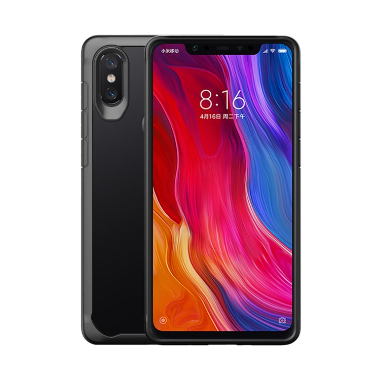 Transparent PC + TPU Full Coverage Shockproof Protective Case for Xiaomi Mi 8
