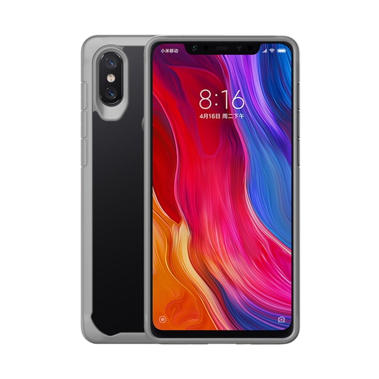 Transparent PC + TPU Full Coverage Shockproof Protective Case for Xiaomi Mi 8