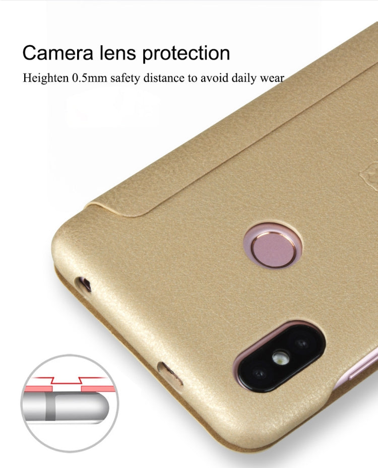 Lenuo Ledream Series Litchi Texture Horizontal Flip PU Leather Case for Xiaomi Redmi S2, with Card Slot