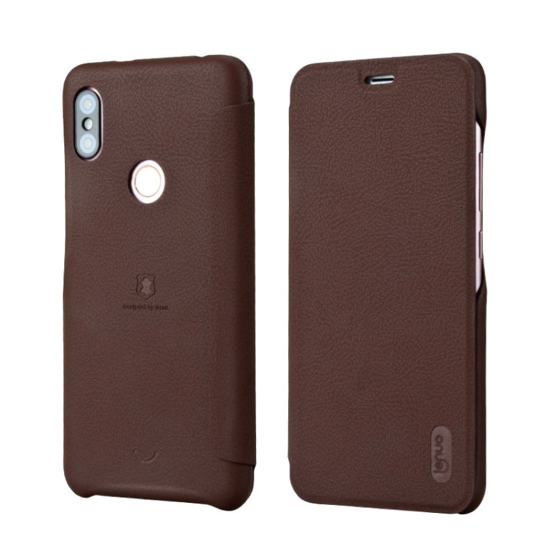 Lenuo Ledream Series Litchi Texture Horizontal Flip PU Leather Case for Xiaomi Redmi S2, with Card Slot