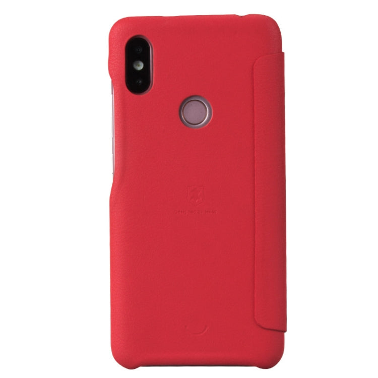 Lenuo Ledream Series Litchi Texture Horizontal Flip PU Leather Case for Xiaomi Redmi S2, with Card Slot