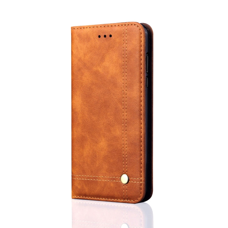 Casual Style Retro Crazy Horse Texture Horizontal Flip Leather Case for Xiaomi Pocophone F1, with Card Slots & Holder & Wallet
