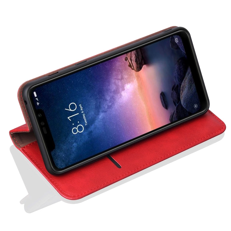 Casual Style Retro Crazy Horse Texture Horizontal Flip Leather Case for Xiaomi Redmi 6 Pro / MI A2 lite, with Card Slots & Holder & Wallet