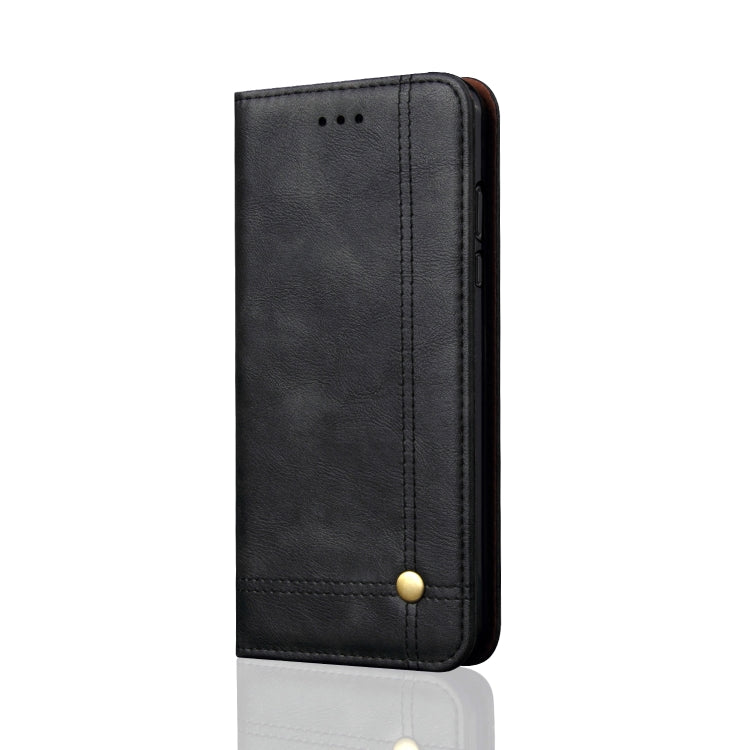 Casual Style Retro Crazy Horse Texture Horizontal Flip Leather Case for Xiaomi Redmi Note 6 Pro, with Card Slots & Holder & Wallet