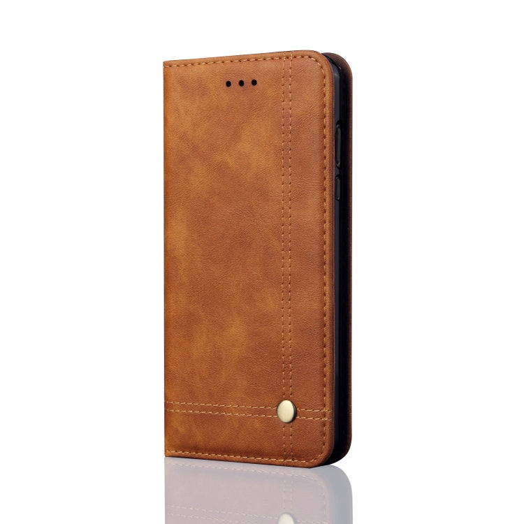 Casual Style Retro Crazy Horse Texture Horizontal Flip Leather Case for Xiaomi Redmi Note 6 Pro, with Card Slots & Holder & Wallet