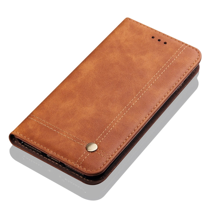 Casual Style Retro Crazy Horse Texture Horizontal Flip Leather Case for Xiaomi Redmi Note 6 Pro, with Card Slots & Holder & Wallet