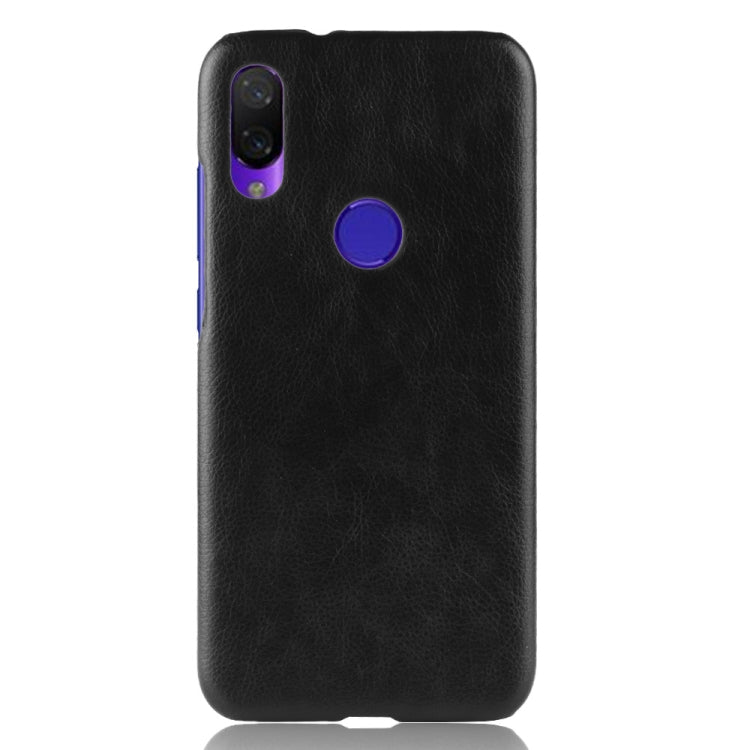 Shockproof Litchi Texture PC + PU Case for Xiaomi Redmi 7