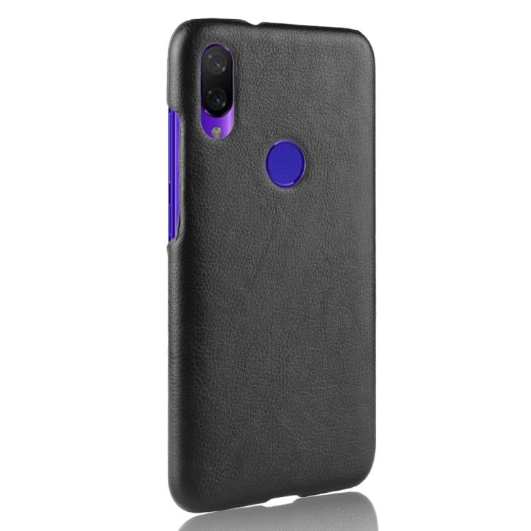 Shockproof Litchi Texture PC + PU Case for Xiaomi Redmi 7