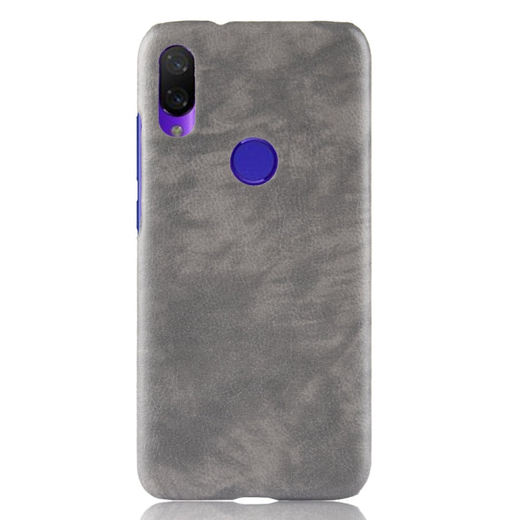 Shockproof Litchi Texture PC + PU Case for Xiaomi Redmi 7