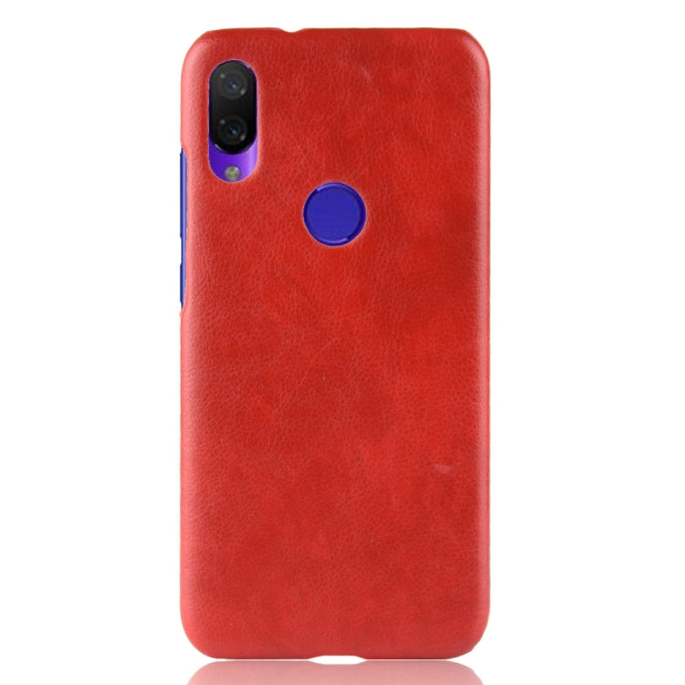 Shockproof Litchi Texture PC + PU Case for Xiaomi Redmi 7