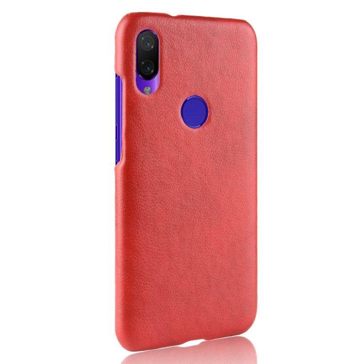 Shockproof Litchi Texture PC + PU Case for Xiaomi Redmi 7