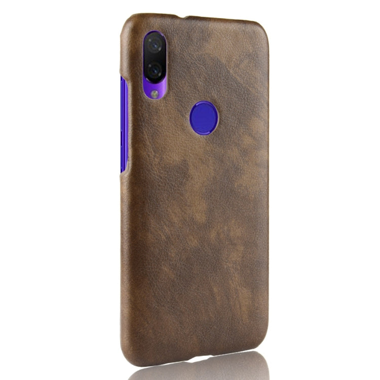 Shockproof Litchi Texture PC + PU Case for Xiaomi Redmi 7