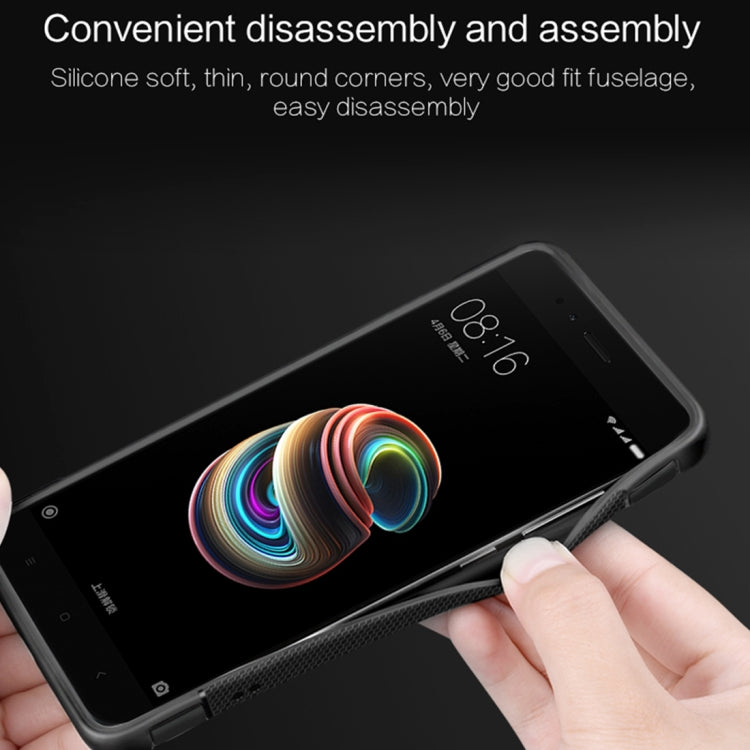 MOFI Mysterious Series Xiaomi Mi 5X / A1 Shockproof Protective Back Cover Case with Magnetic Rotatable Ring Holder