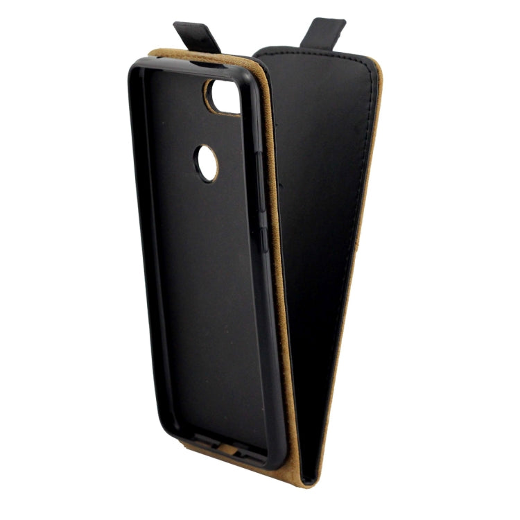 Business Style Vertical Flip TPU Leather Case for Xiaomi Mi 8 Lite, with Card Slot (Black)