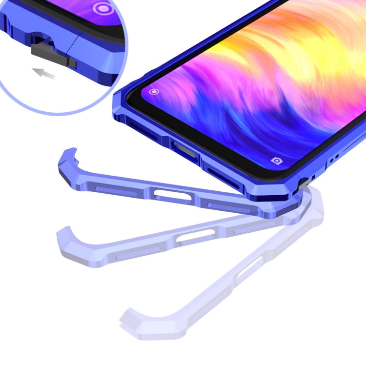 Snap-on Aluminum Frame Case for Red Mi Note 7