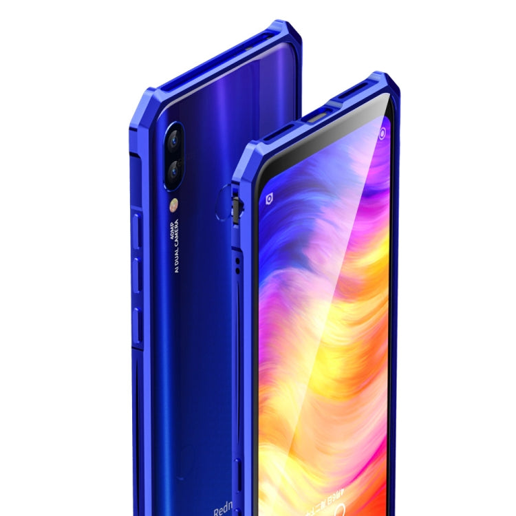 Snap-on Aluminum Frame Case for Red Mi Note 7