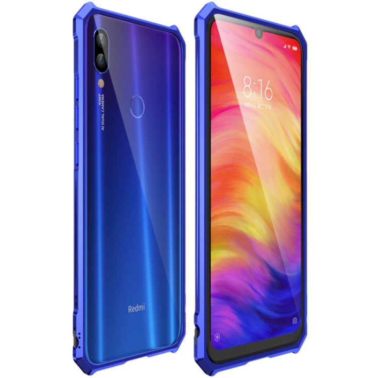 Snap-on Aluminum Frame Case for Red Mi Note 7