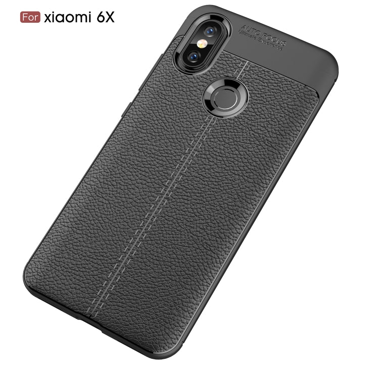Litchi Texture TPU Case for Xiaomi Mi 6X / A2