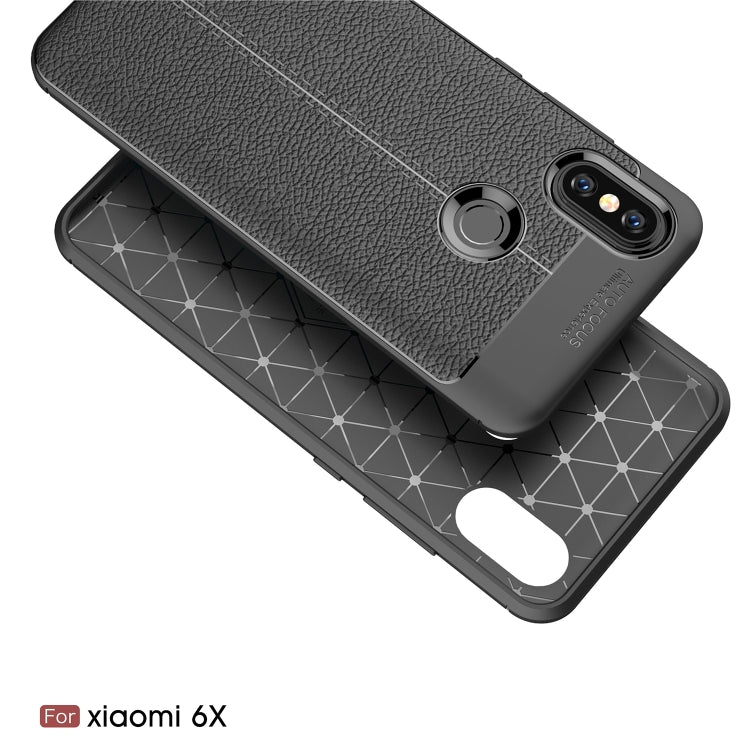 Litchi Texture TPU Case for Xiaomi Mi 6X / A2