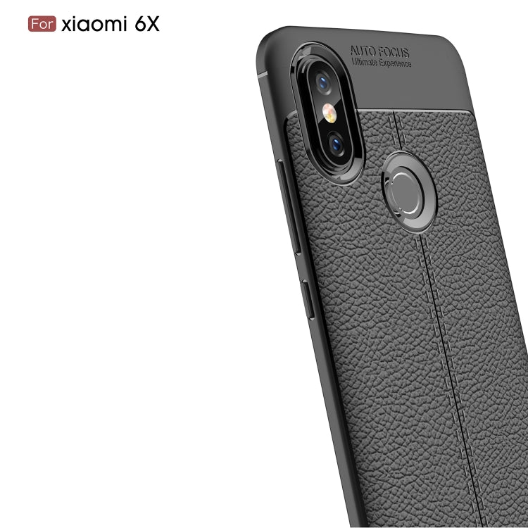 Litchi Texture TPU Case for Xiaomi Mi 6X / A2