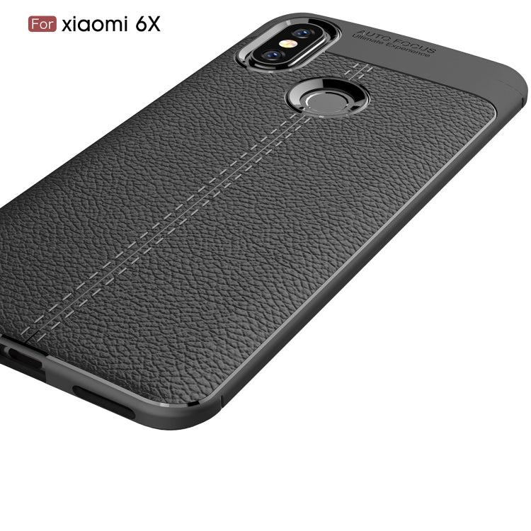 Litchi Texture TPU Case for Xiaomi Mi 6X / A2