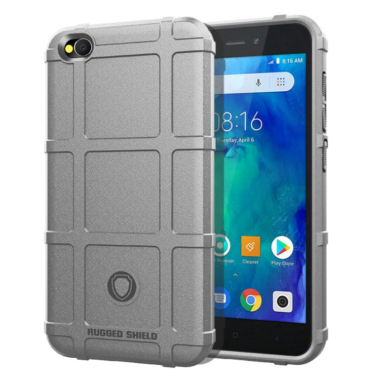 Shockproof Rugged Shield Full Coverage Protective Silicone Case for RedMi Go