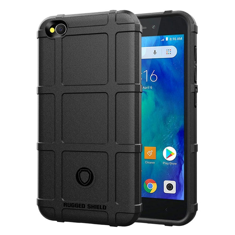 Shockproof Rugged Shield Full Coverage Protective Silicone Case for RedMi Go