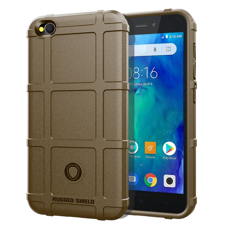 Shockproof Rugged Shield Full Coverage Protective Silicone Case for RedMi Go
