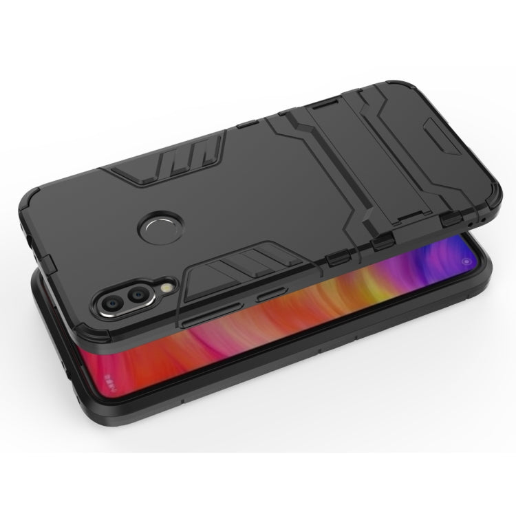 Shockproof PC + TPU Case for XiaoMi RedMi Note 7, with Holder