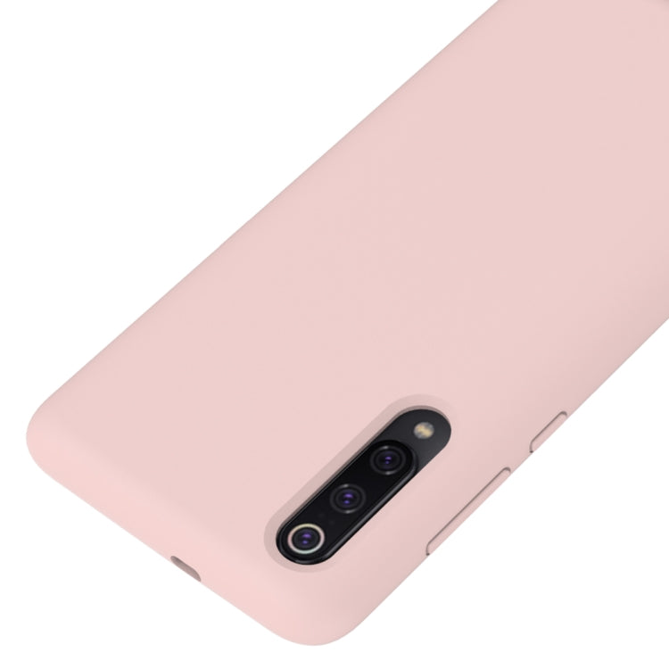 Solid Color Liquid Silicone Dropproof Protective Case for Xiaomi Mi 9