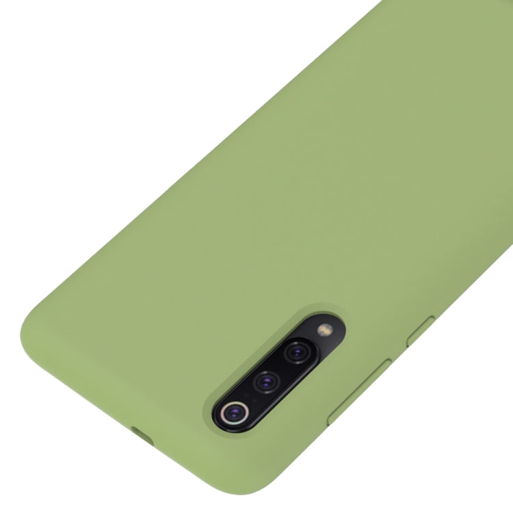 Solid Color Liquid Silicone Dropproof Protective Case for Xiaomi Mi 9
