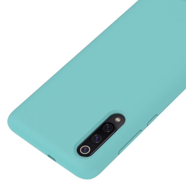 Solid Color Liquid Silicone Dropproof Protective Case for Xiaomi Mi 9