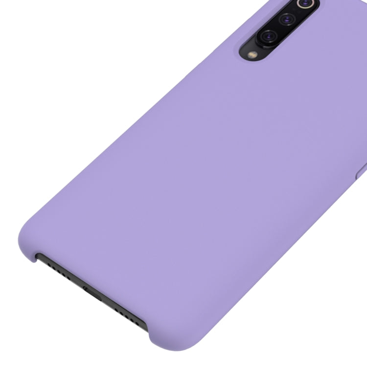 Solid Color Liquid Silicone Dropproof Protective Case for Xiaomi Mi 9