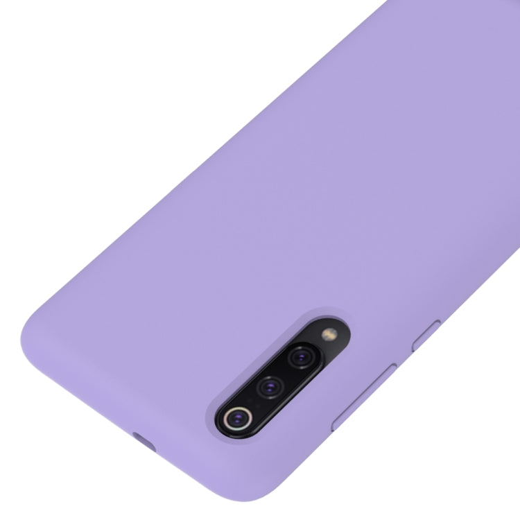 Solid Color Liquid Silicone Dropproof Protective Case for Xiaomi Mi 9
