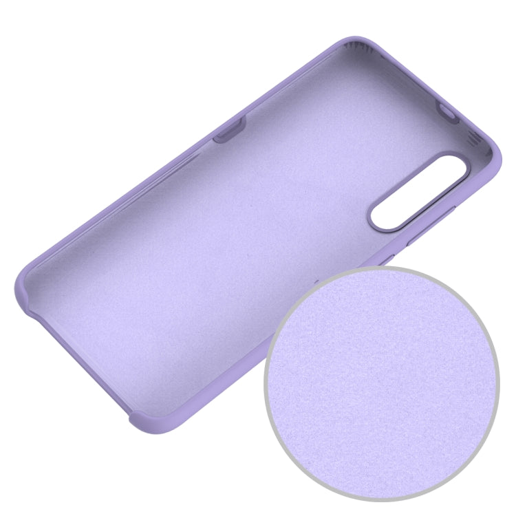 Solid Color Liquid Silicone Dropproof Protective Case for Xiaomi Mi 9