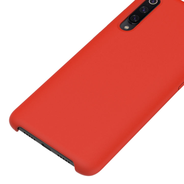 Solid Color Liquid Silicone Dropproof Protective Case for Xiaomi Mi 9