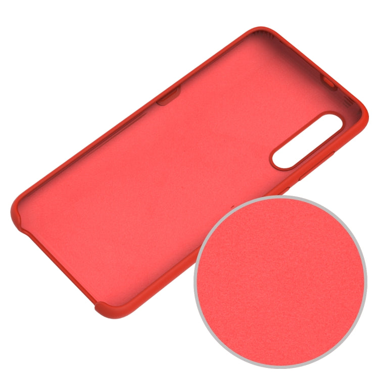 Solid Color Liquid Silicone Dropproof Protective Case for Xiaomi Mi 9