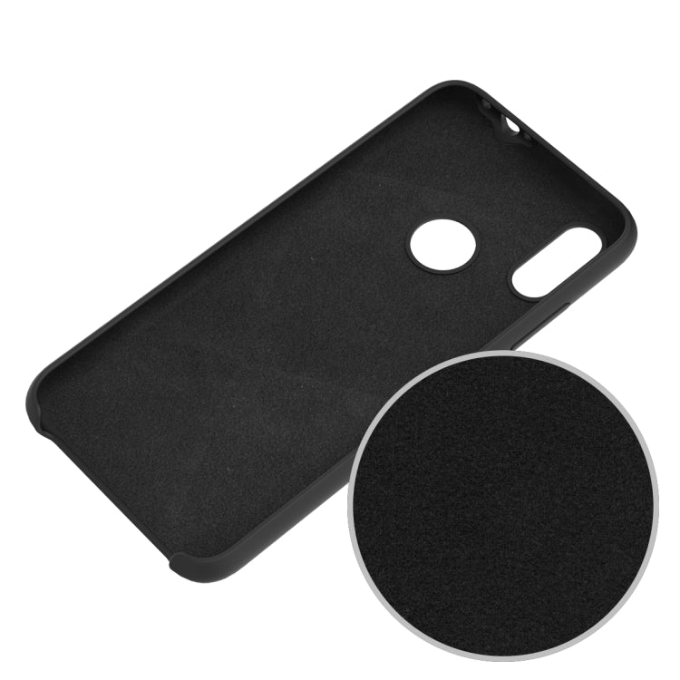 Solid Color Liquid Silicone Dropproof Protective Case for Xiaomi Redmi Note 7