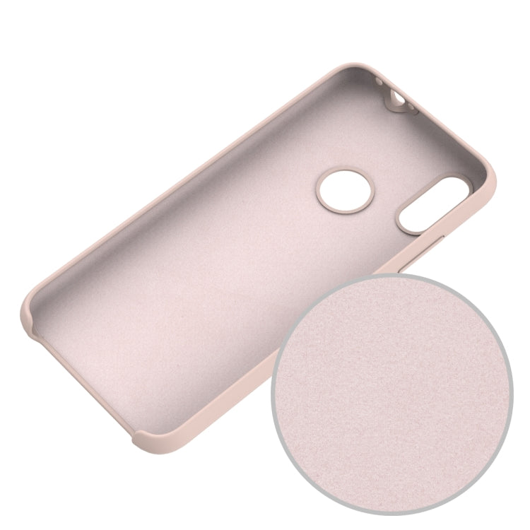 Solid Color Liquid Silicone Dropproof Protective Case for Xiaomi Redmi Note 7