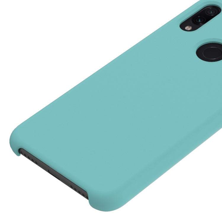 Solid Color Liquid Silicone Dropproof Protective Case for Xiaomi Redmi Note 7