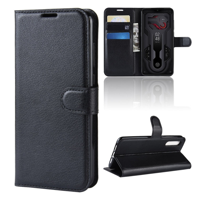 Litchi Texture Horizontal Flip Leather Case for Xiaomi Mi9, with Wallet & Holder & Card Slots