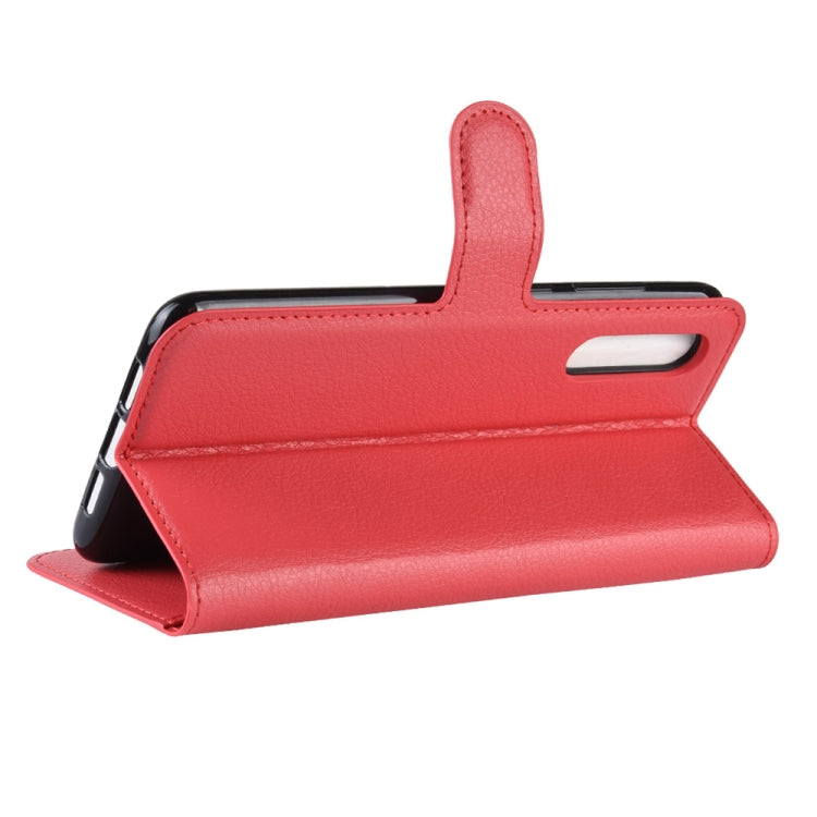 Litchi Texture Horizontal Flip Leather Case for Xiaomi Mi9, with Wallet & Holder & Card Slots