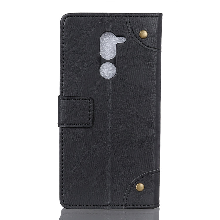 Copper Buckle Retro Crazy Horse Texture Horizontal Flip Leather Case for Xiaomi Pocophone F1, with Holder & Card Slots & Wallet