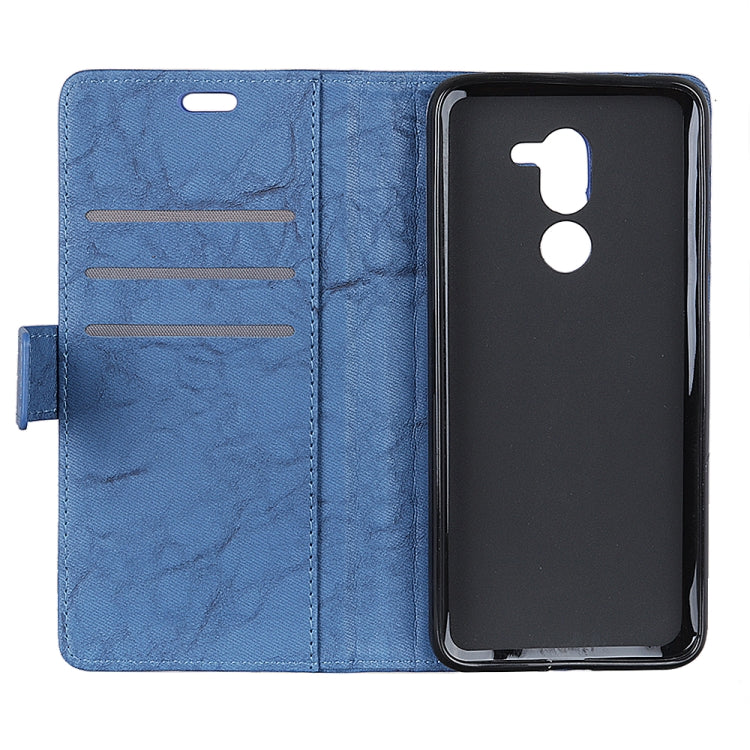 Copper Buckle Retro Crazy Horse Texture Horizontal Flip Leather Case for Xiaomi Pocophone F1, with Holder & Card Slots & Wallet