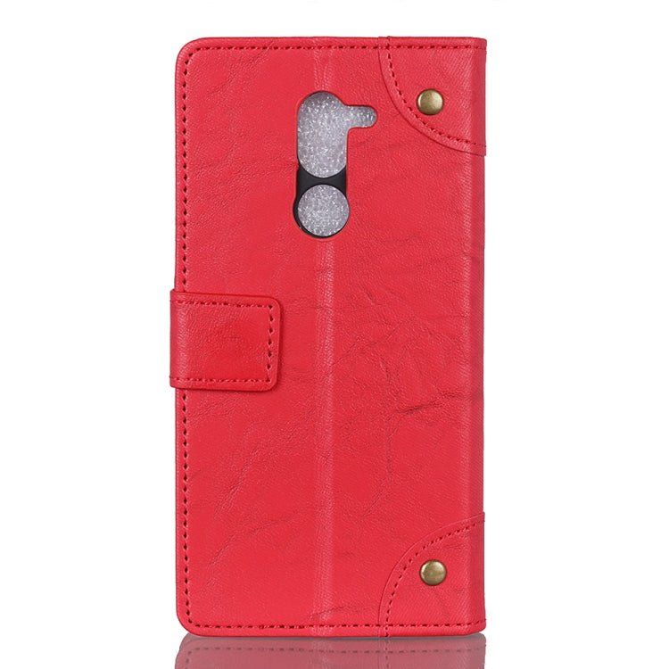 Copper Buckle Retro Crazy Horse Texture Horizontal Flip Leather Case for Xiaomi Pocophone F1, with Holder & Card Slots & Wallet