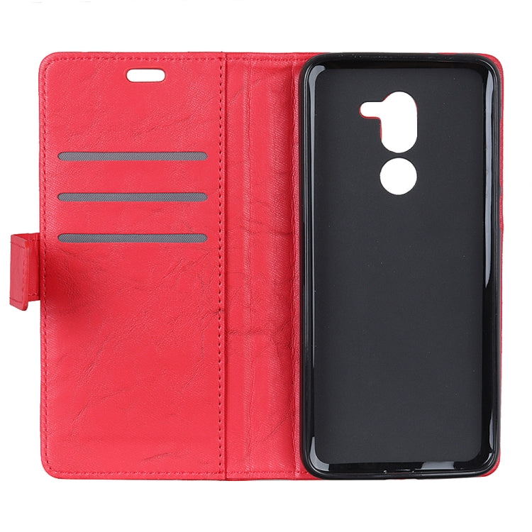 Copper Buckle Retro Crazy Horse Texture Horizontal Flip Leather Case for Xiaomi Pocophone F1, with Holder & Card Slots & Wallet