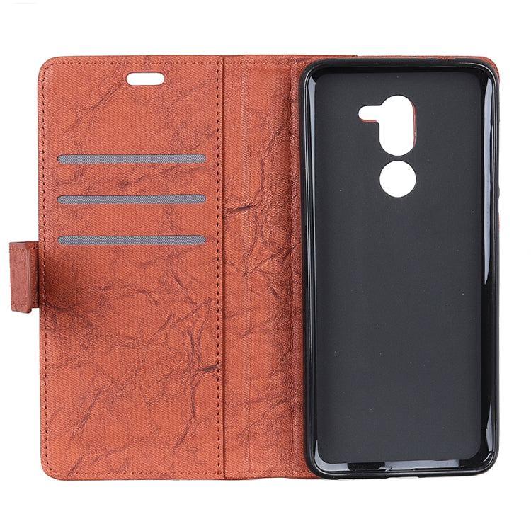 Copper Buckle Retro Crazy Horse Texture Horizontal Flip Leather Case for Xiaomi Pocophone F1, with Holder & Card Slots & Wallet