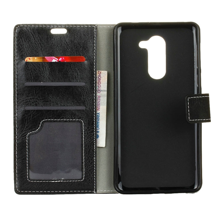 Retro Crazy Horse Texture Horizontal Flip Leather Case for Xiaomi Pocophone F1, with Holder & Card Slots & Wallet