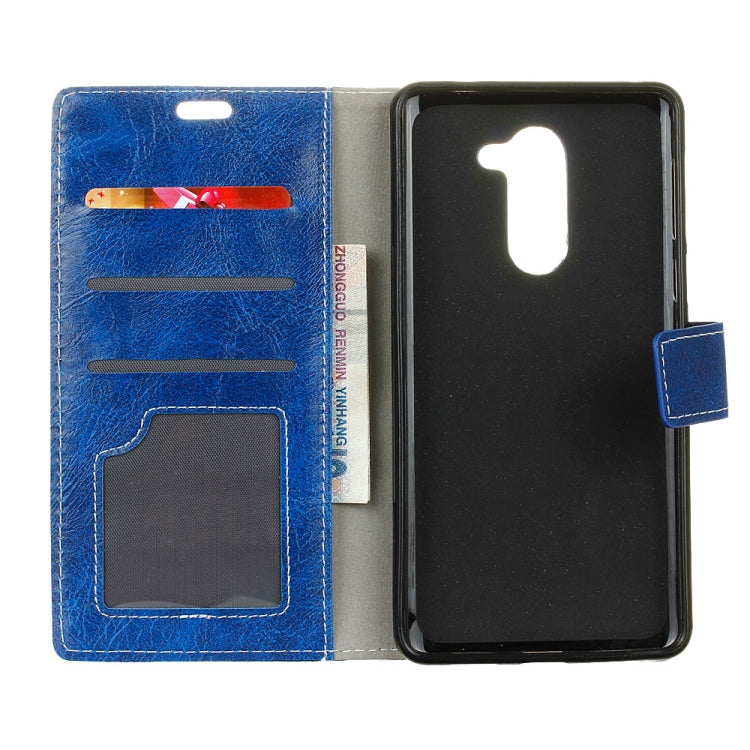 Retro Crazy Horse Texture Horizontal Flip Leather Case for Xiaomi Pocophone F1, with Holder & Card Slots & Wallet